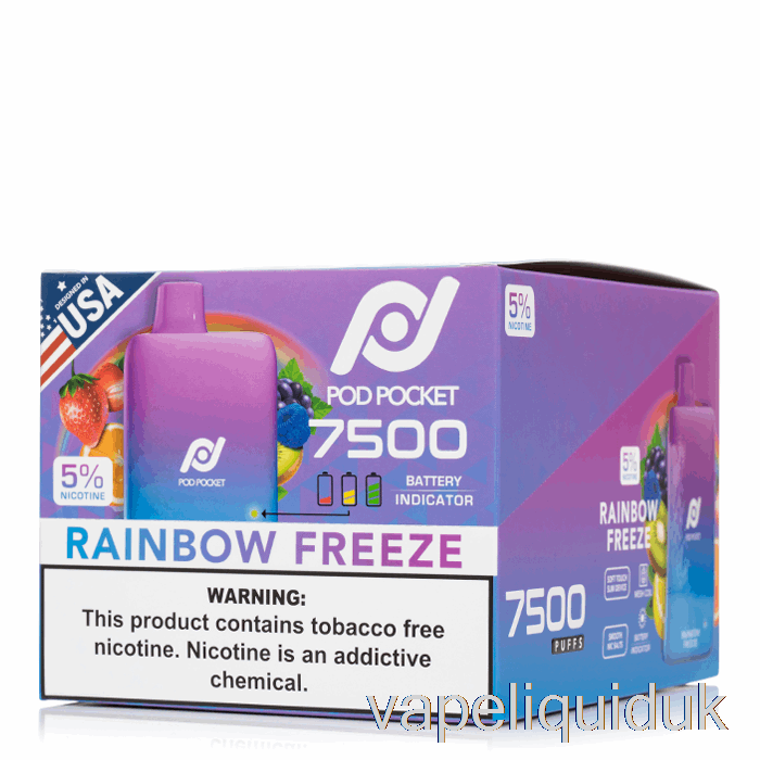 [10-PACK] Pod Pocket 7500 Disposable Vape Juice